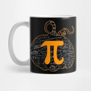 Pumpkin Pi Math Funny Halloween Costume Mug